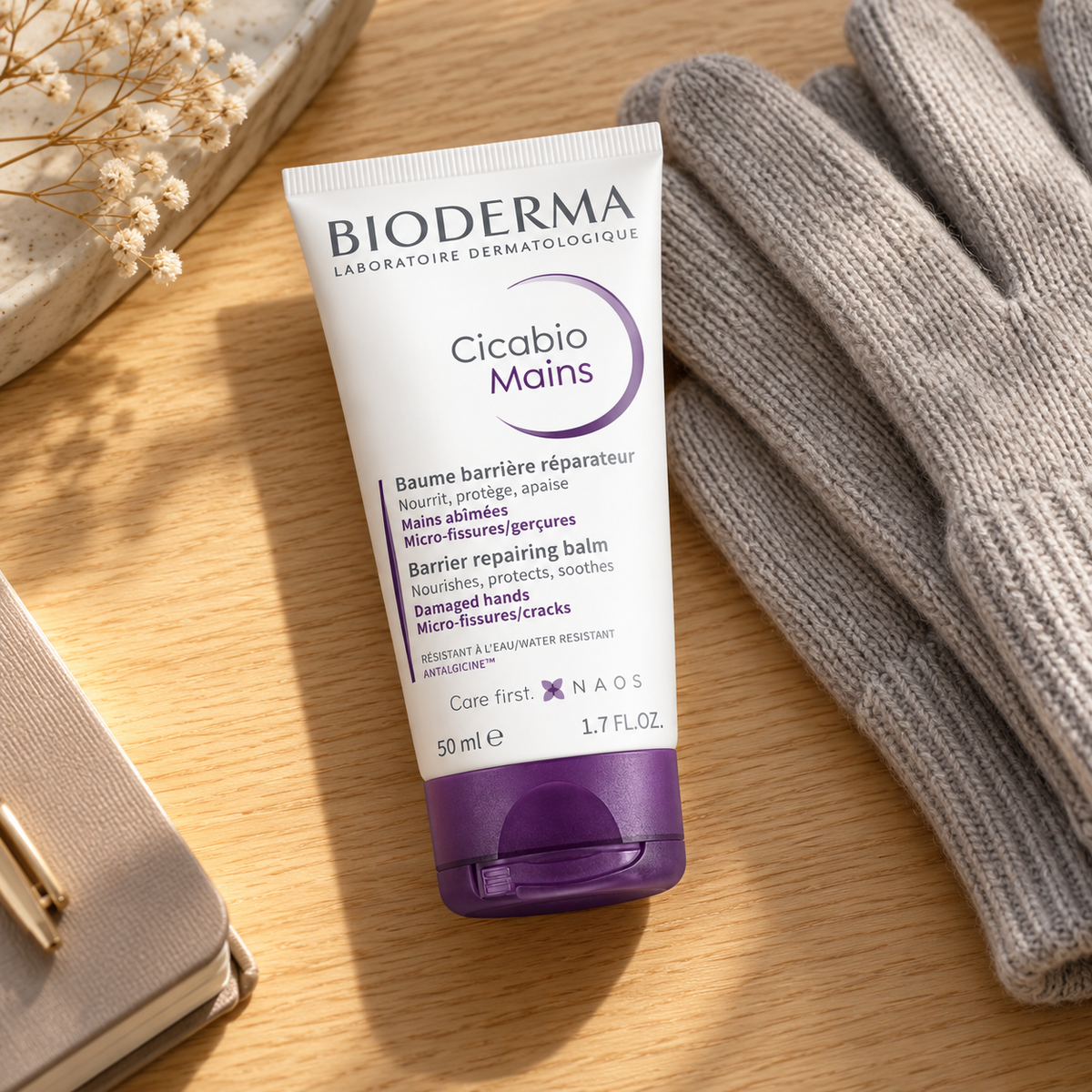 BIODERMA Cicabio Mains 50 ml – atmosférická fotografie – MrRizz