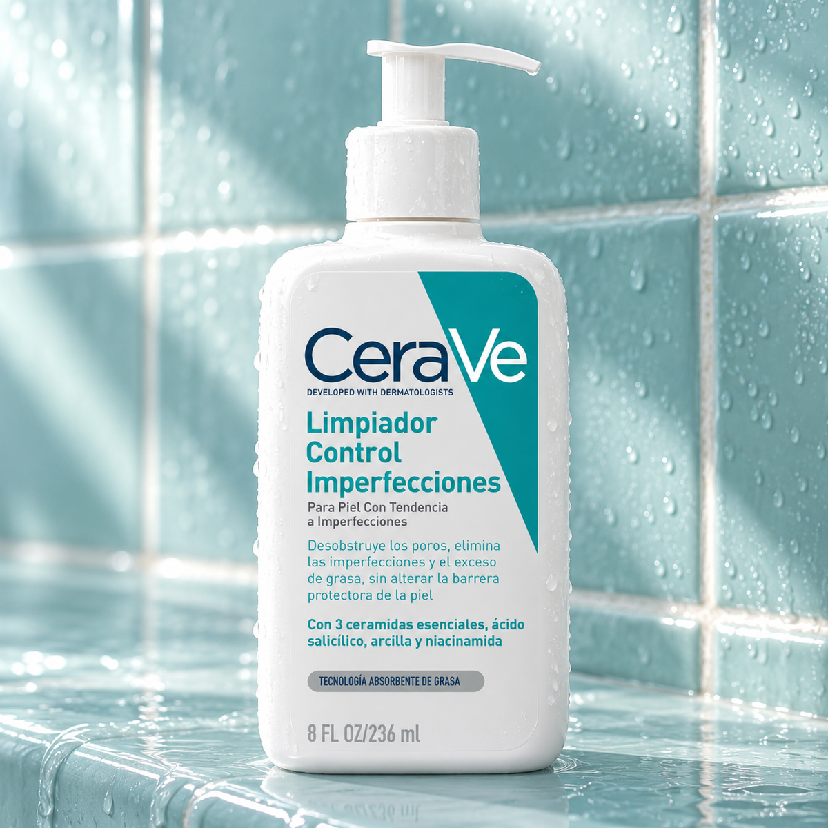 CeraVe Facial Cleansers Blemish Control Cleanser 236 ml – atmosférická fotografie – MrRizz