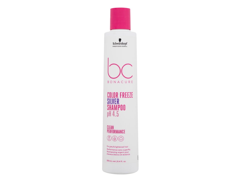 Schwarzkopf Professional BC Bonacure Color Freeze pH 4.5 Silver Shampoo 250 ml